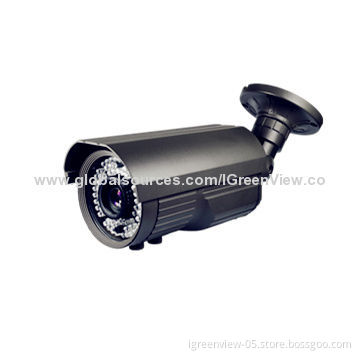 IR Waterproof Camera with 40m IR Distance and Sony CCD/CMOS Optional, 800TVL, WDR
